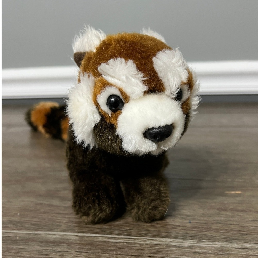 Save Our Space Red Panda Plush Stuffed Animal Striped‎ Tail